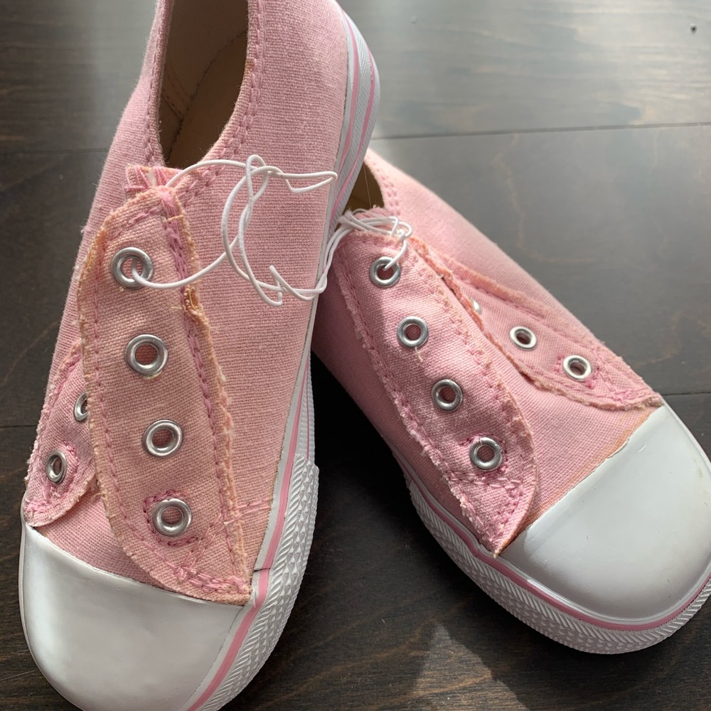 Girls Pink Sneakers